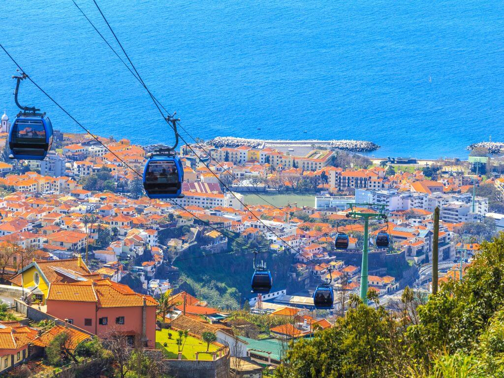 Funchal panoramski pogled Madeira