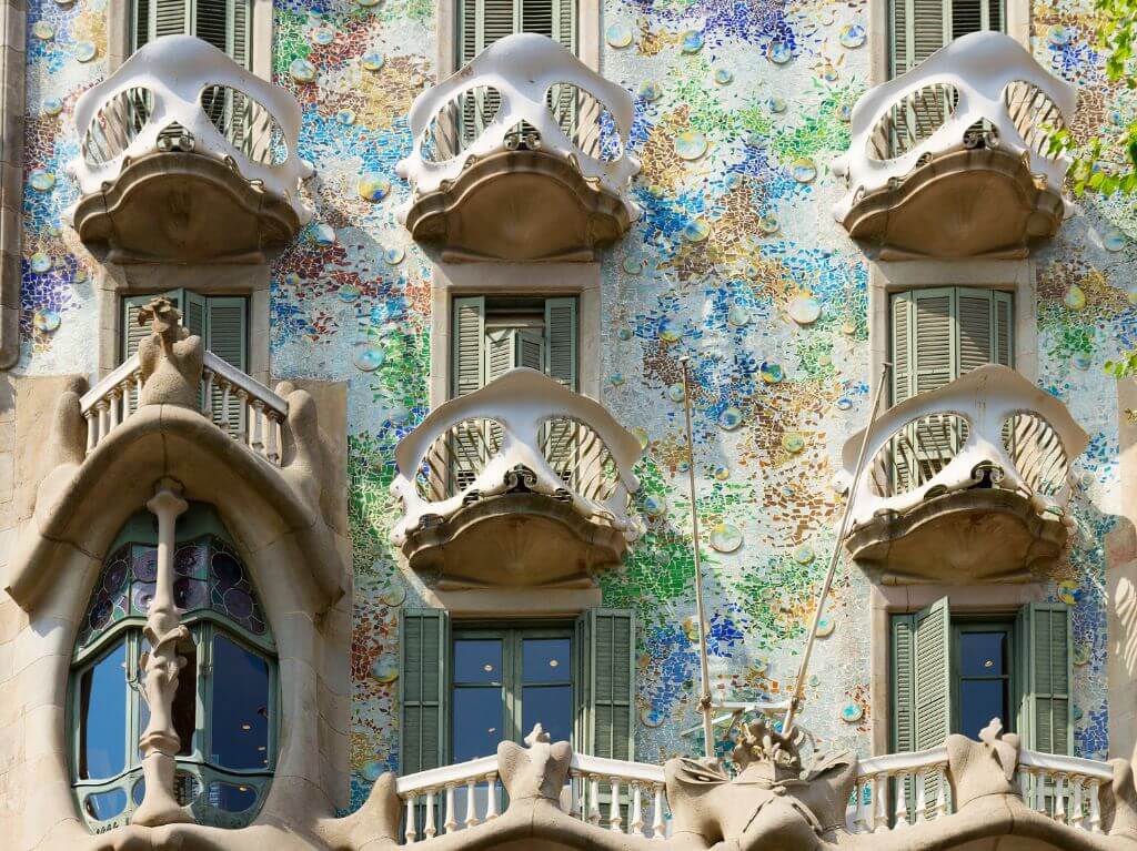 Casa Batlo u Barceloni - rad A. Gaudia