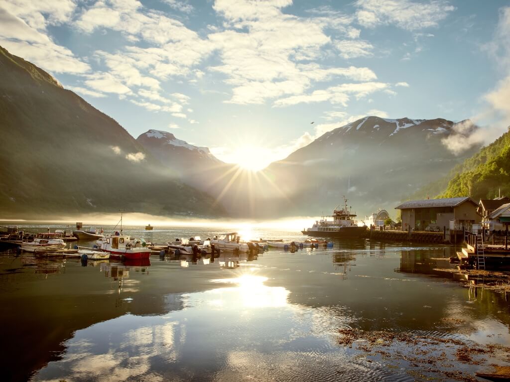 Geiranger Norveška