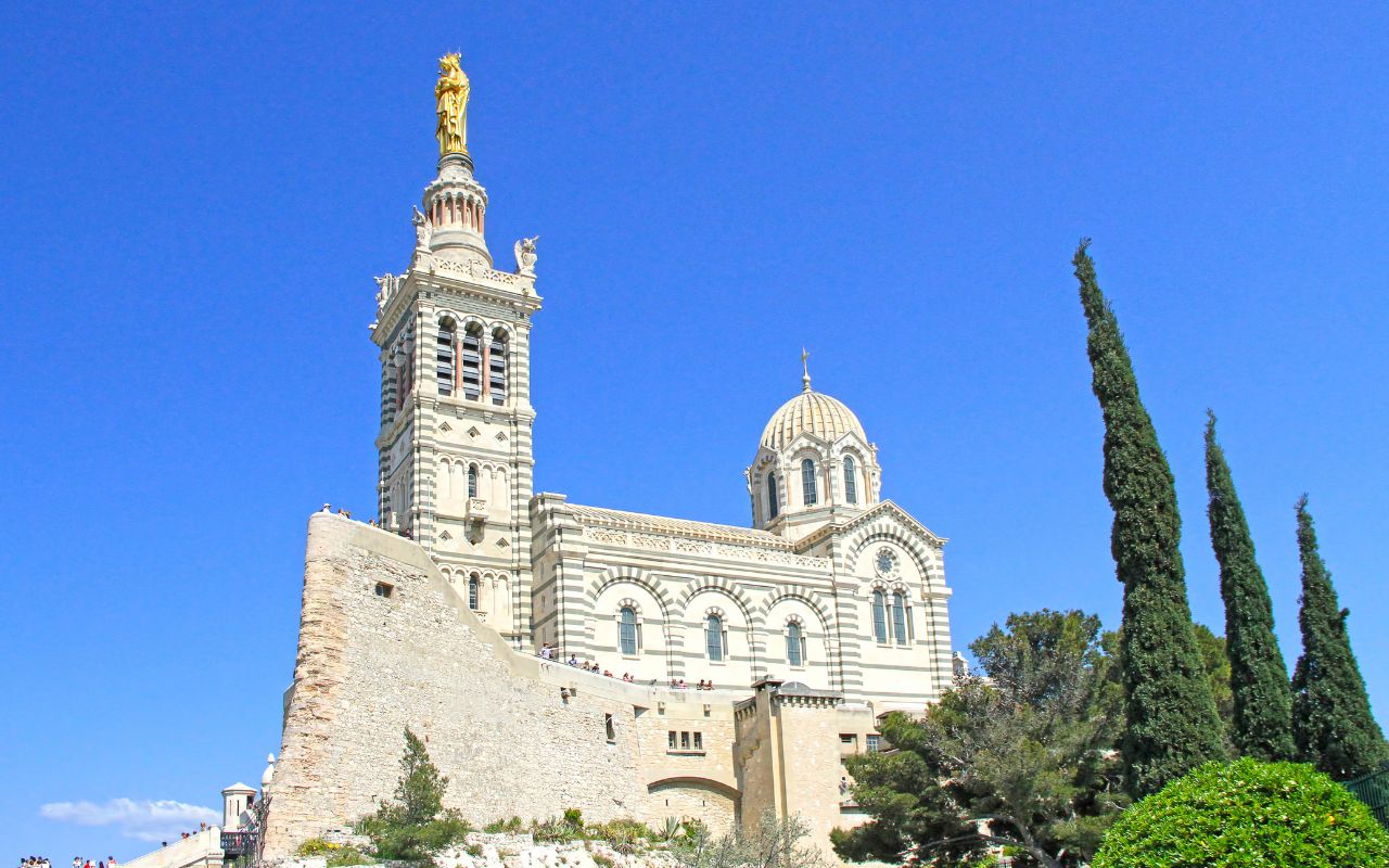 Bazilika Notre Dame de la Guarde u Marseillu