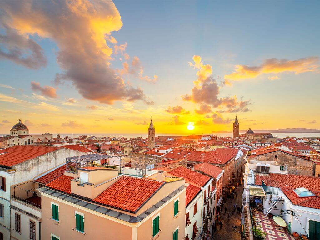 Olbia - stari grad na otoku Sardinija