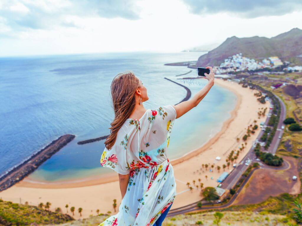Plaža na otoku Tenerife