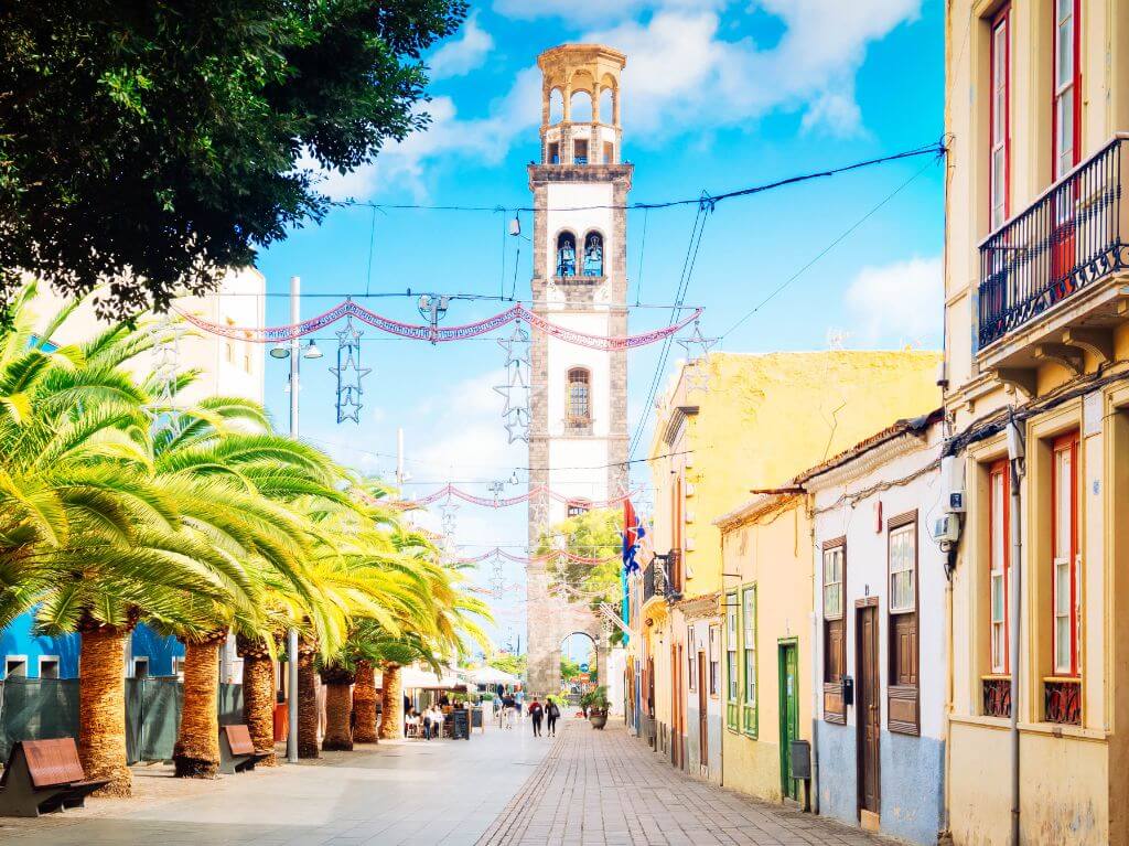 San Cristobal de la Laguna na otoku Tenerife