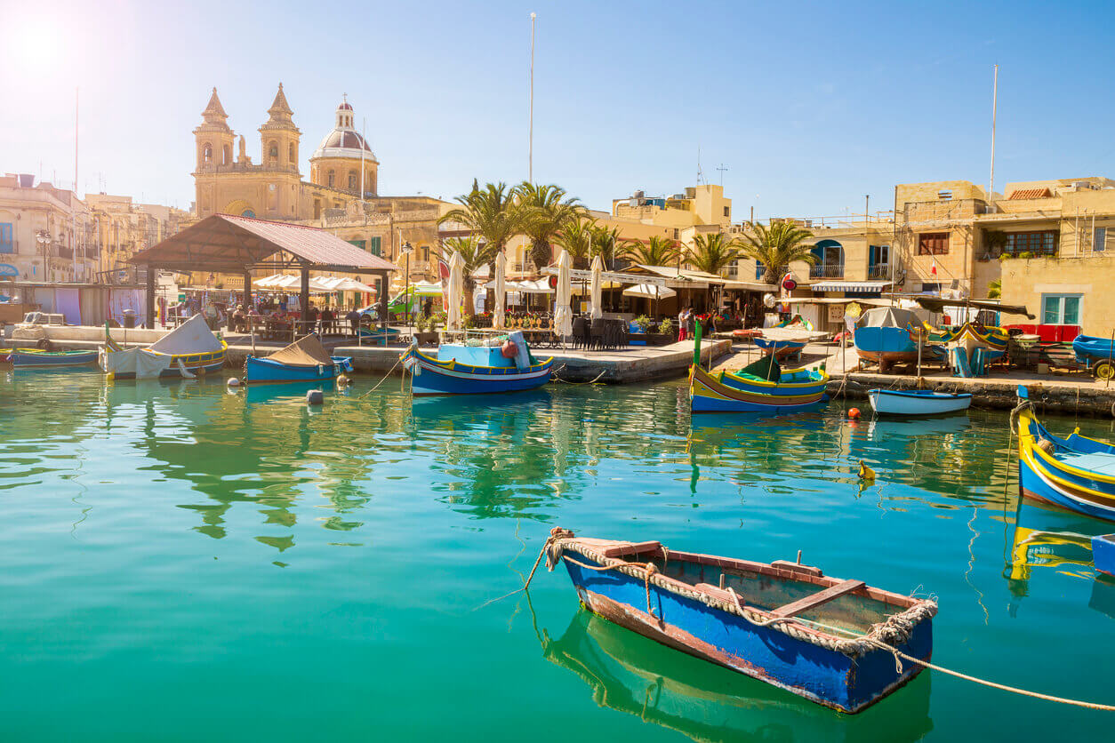 Staro ribarsko mjesto Marsaxlokk na Malti